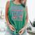 Read Your Heart Out Cute Teacher Reading Book Love Bookworm Comfort Colors Tank Top Violet