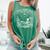 Read In Peace Skeleton Reading Book Halloween Bookish Comfort Colors Tank Top Violet