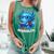 Readsolotl Blue Kawaii Axolotl Book Lover Reading Comfort Colors Tank Top Violet