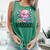 Readsolotl Cute Axolotl Reading Book Kawaii Pink Aesthetic Comfort Colors Tank Top Violet