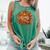 Smart Book Pumpkin Retro Fall Teacher Reading Halloween Comfort Colors Tank Top Violet