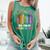 Women Floral Book Big Fan Of Human Rights Liberal Protest Comfort Colors Tank Top Violet