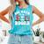 100 Days In The Books School Reading Celebration Comfort Colors Tank Top Light Green