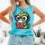 Adorable Book Lover Iguana With Reading Glasses Cute Comfort Colors Tank Top Light Green Adorable Book Lover Iguana With Reading Glasses Cute Comfort Colors Tank Top Light Green