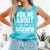 Ask Me About The Book Of Mormon Comfort Colors Tank Top Light Green