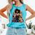 Back To School Afro Melanin Girl Reading Book Bookworm Comfort Colors Tank Top Light Green