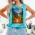 Bigfoot And Alien Reading Books Campfire Halloween Comfort Colors Tank Top Light Green