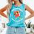 This Is My Book Character Costume- Dabbing Book Kids Comfort Colors Tank Top Light Green