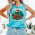 Book Dragon Christmas Reading For Fantasy Lovers Comfort Colors Tank Top Light Green
