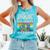 Im a Book Dragon Not a Worm Dragon Comfort Colors Tank Top Light Green