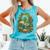 Book Dragon Reading Books Bookworm Fantasy Comfort Colors Tank Top Light Green