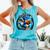 Book Dragon Reading Lover Comfort Colors Tank Top Light Green