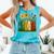 Book Flower 8647 Foxtrots Deltas Tangos Comfort Colors Tank Top Light Green