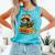Book Lover Racoon Reading Bookish Library Read Books Be Kind Comfort Colors Tank Top Light Green