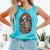 Book Lover Skeleton Reading With Dia De Los Muertos Flowers Comfort Colors Tank Top Light Green Book Lover Skeleton Reading With Dia De Los Muertos Flowers Comfort Colors Tank Top Light Green