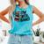 Book Lovers Im With The Banned Books For Reading Librarian Comfort Colors Tank Top Light Green