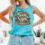 Book Nook Enthusiast Cozy Library Reader Collector Comfort Colors Tank Top Light Green