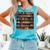 Book Book Shelves Library Comfort Colors Tank Top Light Green