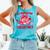 All Booked For Valentines Coquette Bow Book Valentine Day Comfort Colors Tank Top Light Green