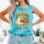 Books And BER Months Fall Librarian Reading Halloween Comfort Colors Tank Top Light Green