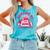 Books Are My Love Language Valentine Book Lover Comfort Colors Tank Top Light Green