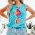 Books Reading Ice Cream Comfort Colors Tank Top Light Green
