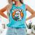 BOOOKS Cute Ghost Reading Books Halloween Comfort Colors Tank Top Light Green