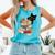 Cat And Books Flowers Reading Club Cat Lover Bookworm Comfort Colors Tank Top Light Green
