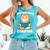 Cat Reading Books Bookworm Read One More Chapter Comfort Colors Tank Top Light Green