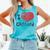Clifford The Big Red Dog I Heart Clifford Childrens Books Comfort Colors Tank Top Light Green