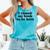 I Closed My Book To Be Here Bookish Fashion Literature Lover Comfort Colors Tank Top Light Green