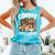 Coffee Cats And Books Cats And Reading Lovers Comfort Colors Tank Top Light Green