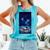 Cosmic Botanical Book Lover Reading Comfort Colors Tank Top Light Green