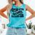 Crying Over Fictional Characters Book Lovers Comfort Colors Tank Top Light Green