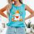 Cute Beanie Ghost Bookworm Cozy Book Reading Halloween Comfort Colors Tank Top Light Green