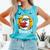 Cute Ghost Reading Book Retro Halloween Librarian Comfort Colors Tank Top Light Green