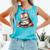 Cute Kitten Bookworm Adorable Cat With Glasses Reading Book Comfort Colors Tank Top Light Green