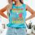 Cute Librarian Library Book Lover Keeper Of Endless Stories Comfort Colors Tank Top Light Green