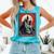 Dracula's Castle Book Cover Illustration Comfort Colors Tank Top Light Green