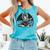 Dragon Reading Book Bookworm Books Dragon Learning Comfort Colors Tank Top Light Green
