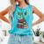 Dragon Reading Books Fantasy Lovers Mythical Creatures Comfort Colors Tank Top Light Green