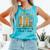 Easily Distracted By Plants And Books Bookworm Gardening Comfort Colors Tank Top Light Green