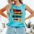 Eat Sleep Read Repeat Reading Books Reader Bookworm Comfort Colors Tank Top Light Green