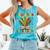 Education Is Freedom Books Lover History Month Comfort Colors Tank Top Light Green