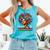 Education Freedom Teacher Books Black History Month Comfort Colors Tank Top Light Green
