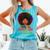 Education Is Freedom Teacher Books History Month Comfort Colors Tank Top Light Green