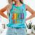 Equal Rights Book Flower Resist 86 47 Feminist Women Rights Comfort Colors Tank Top Light Green
