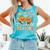 Fall In Love With Reading Thanksgiving Pumpkin Book Lover Comfort Colors Tank Top Light Green