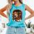 Fantasy Dragon Reading Book Lover Comfort Colors Tank Top Light Green