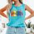 Floral Book Equality Human Rights Social Justice Peace Love Comfort Colors Tank Top Light Green